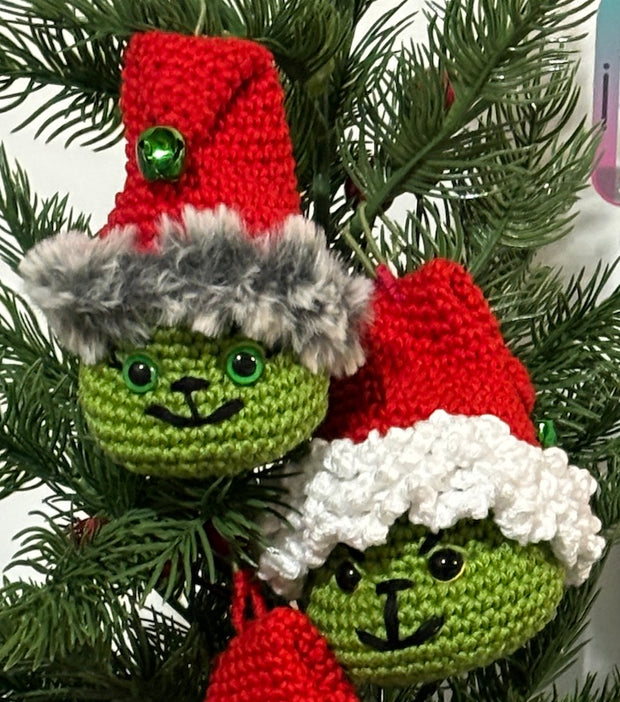 Grinch Christmas Ornament