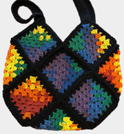 granny square purse